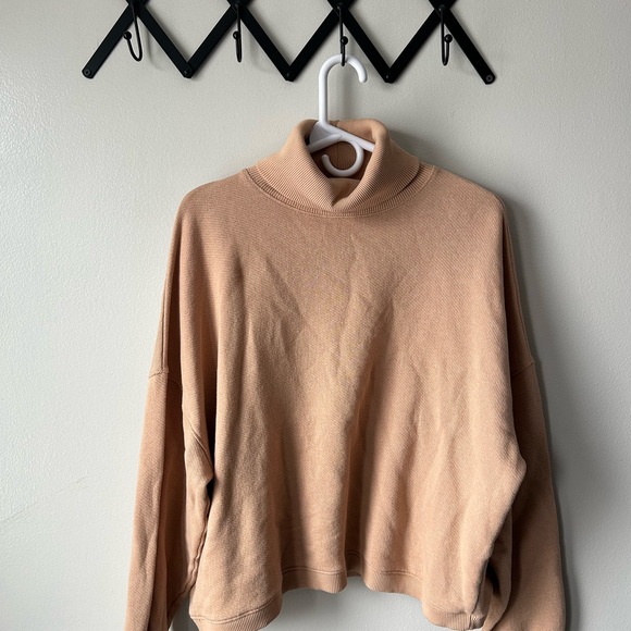 American Eagle Outfitters Sweaters - American Eagle Outfitters Camel Turtleneck Sweater